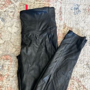 Spanx Faux Leather Leggings